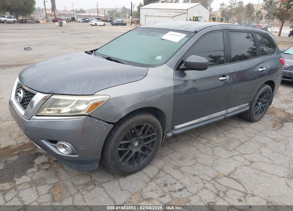 2013 NISSAN PATHFINDER PLATINUM VIN: 5N1AR2MN7DC638676