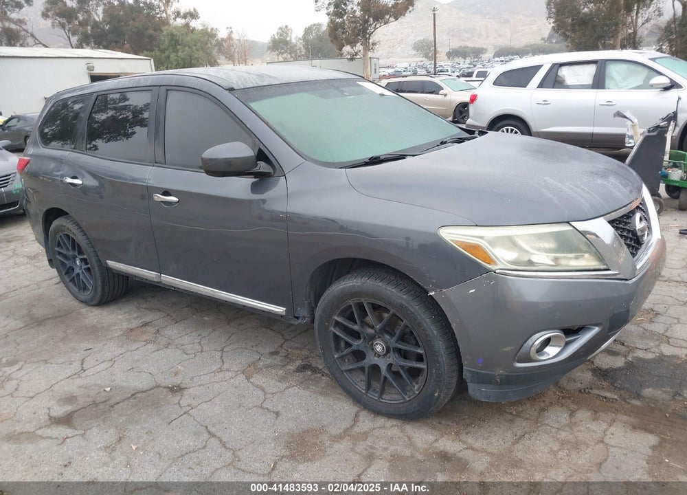 2013 NISSAN PATHFINDER PLATINUM VIN: 5N1AR2MN7DC638676