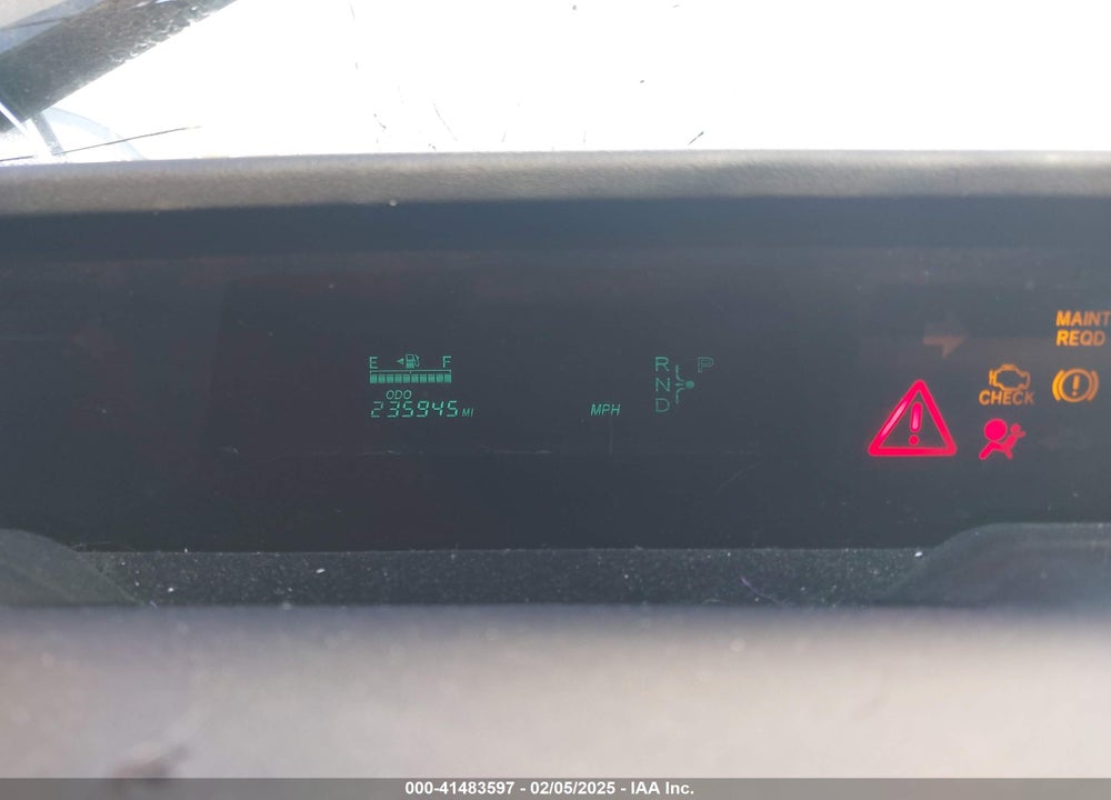 2005 TOYOTA PRIUS VIN: JTDKB20U257041486