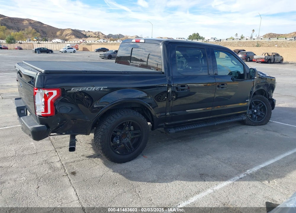 2017 FORD F-150 VIN: 1FTEW1CG5HFB10800