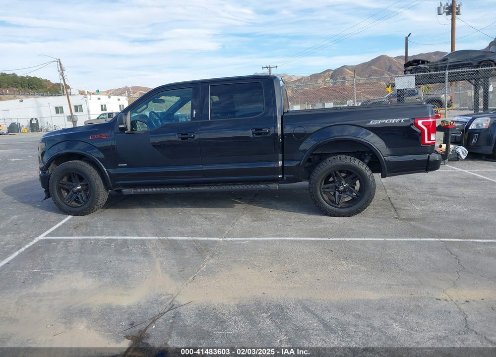 2017 FORD F-150 VIN: 1FTEW1CG5HFB10800