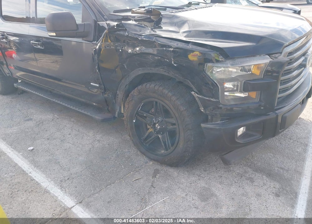 2017 FORD F-150 VIN: 1FTEW1CG5HFB10800