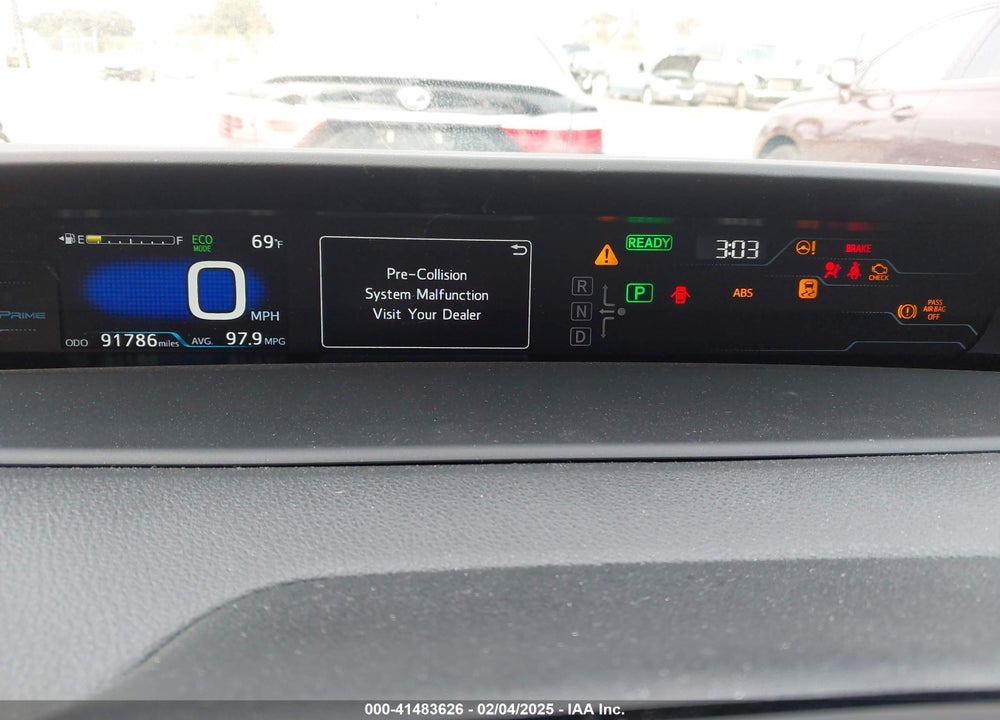 2019 TOYOTA PRIUS PRIME PLUS VIN: JTDKARFP2K3111925