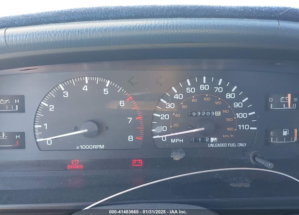 1991 TOYOTA PICKUP 1/2 TON EX LNG WHLBSE DLX VIN: JT4VN13D4M5063512