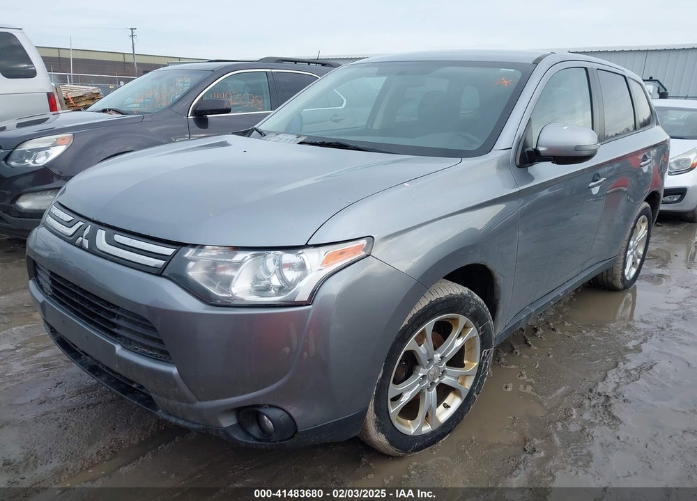 2014 MITSUBISHI OUTLANDER VIN: JA4AZ3A38EZ012124