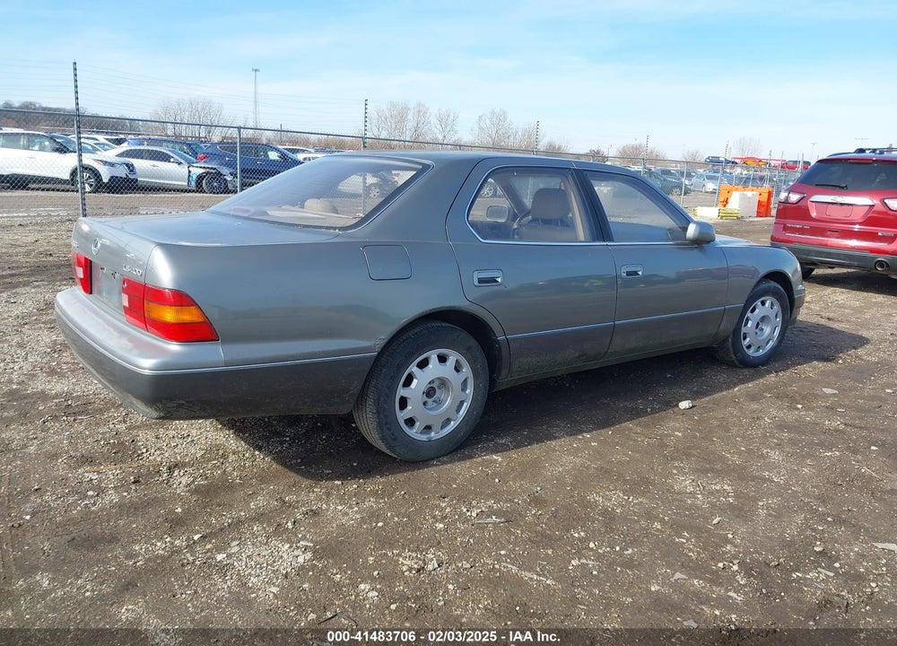 1996 LEXUS LS 400 VIN: JT8BH22F5T0041807