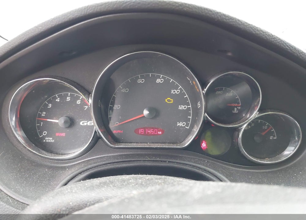 2007 PONTIAC G6 VIN: 1G2ZG58N574240491