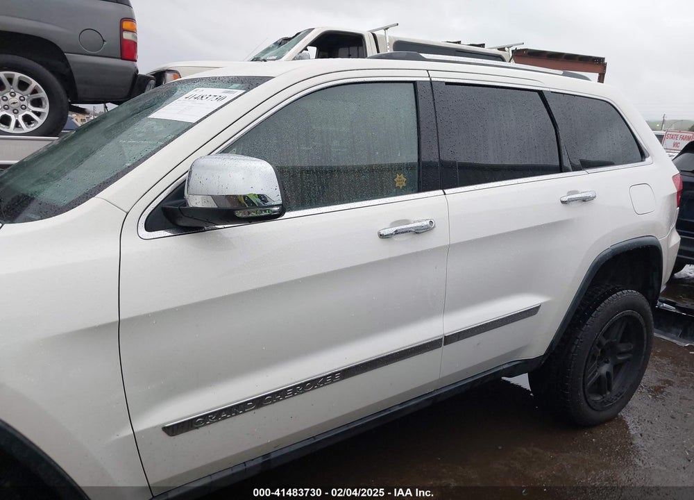 2012 JEEP GRAND CHEROKEE OVERLAND VIN: 1C4RJFCT9CC190137