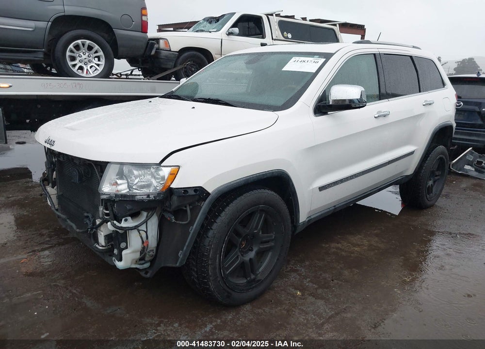 2012 JEEP GRAND CHEROKEE OVERLAND VIN: 1C4RJFCT9CC190137