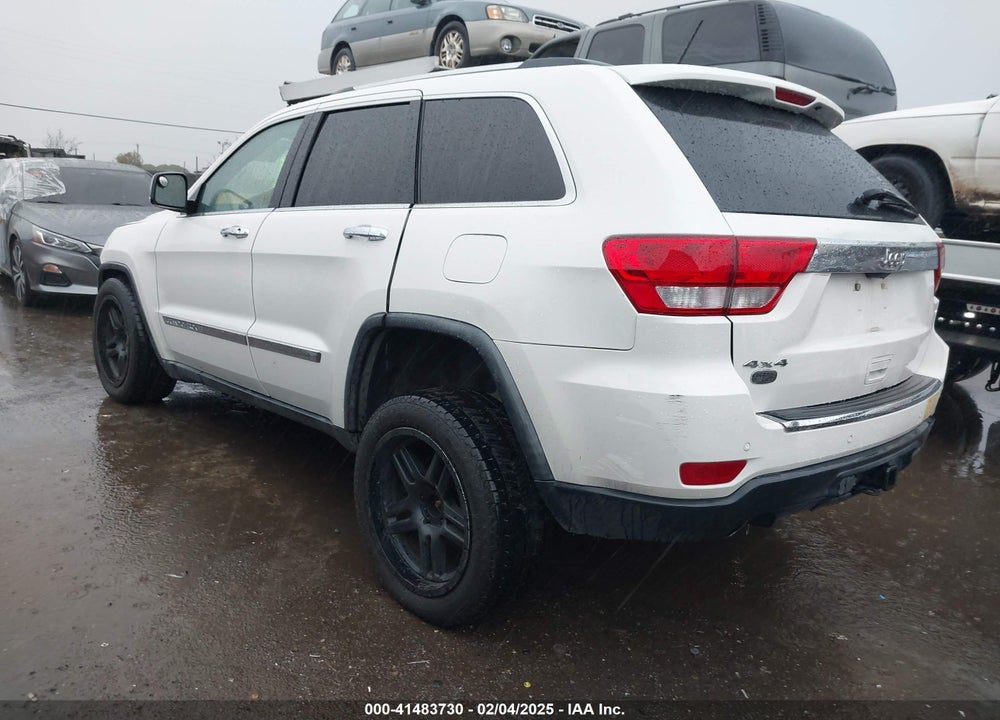 2012 JEEP GRAND CHEROKEE OVERLAND VIN: 1C4RJFCT9CC190137