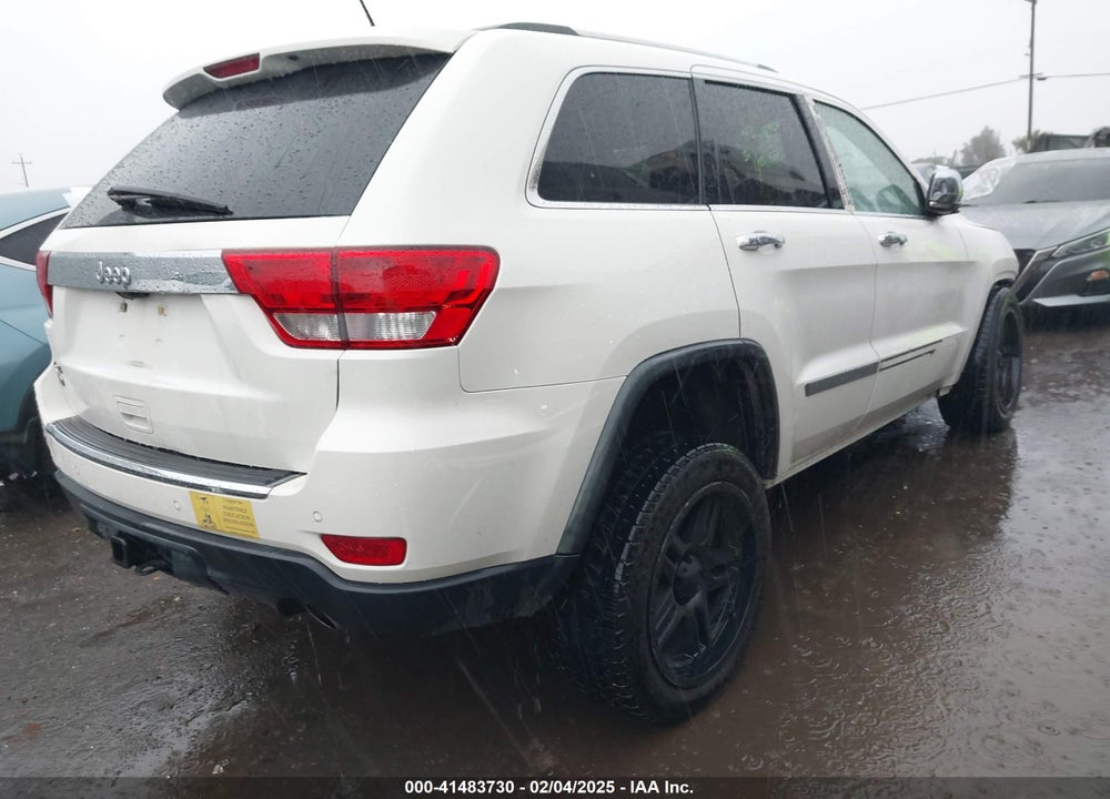 2012 JEEP GRAND CHEROKEE OVERLAND VIN: 1C4RJFCT9CC190137