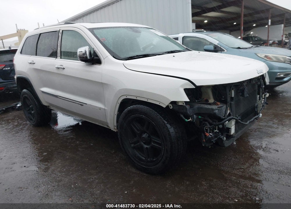 2012 JEEP GRAND CHEROKEE OVERLAND VIN: 1C4RJFCT9CC190137