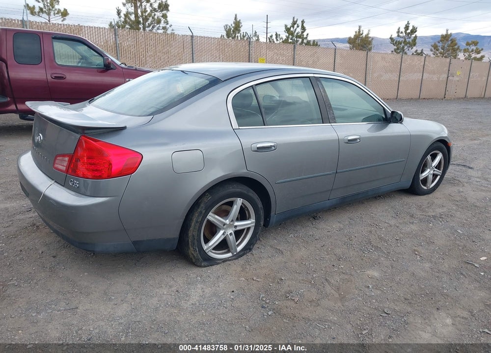 2004 INFINITI G35 VIN: JNKCV51E94M619229