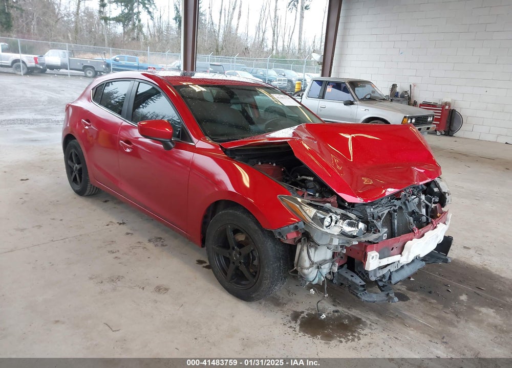 2014 MAZDA 3 I TOURING VIN: JM1BM1L78E1185752
