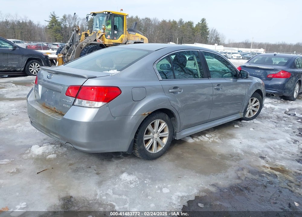 2011 SUBARU LEGACY VIN: 4S3BMBB62B3247757