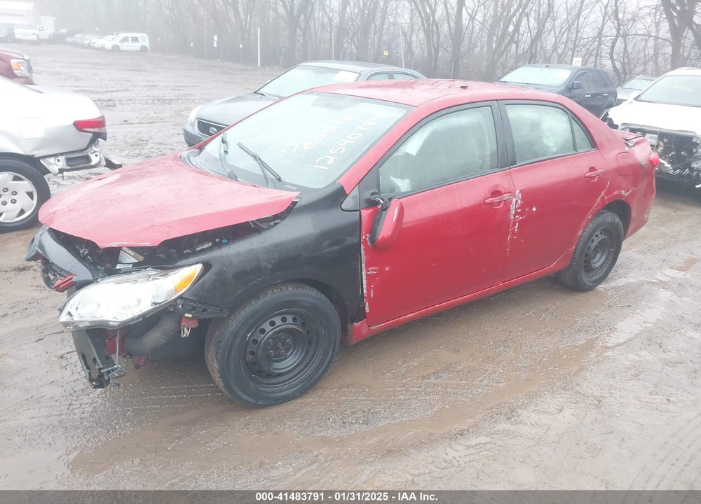 2011 TOYOTA COROLLA LE VIN: JTDBU4EE9B9146372