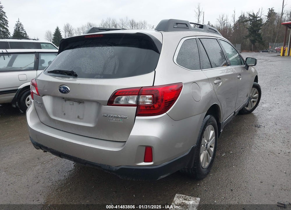 2015 SUBARU OUTBACK 2.5I PREMIUM VIN: 4S4BSACC2F3226526