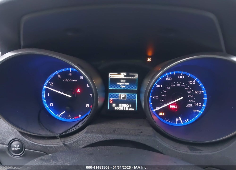 2015 SUBARU OUTBACK 2.5I PREMIUM VIN: 4S4BSACC2F3226526