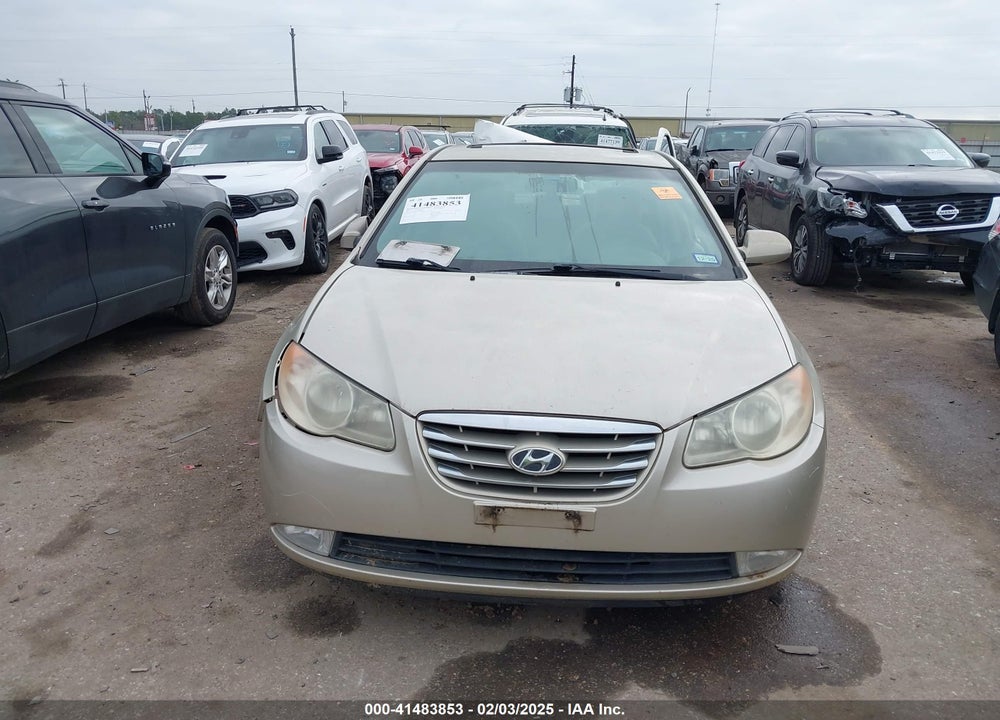 2010 HYUNDAI ELANTRA VIN: KMHDU4AD7AU066937