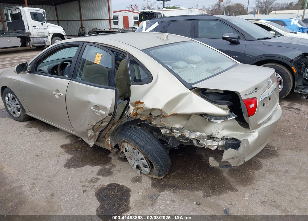 2010 HYUNDAI ELANTRA VIN: KMHDU4AD7AU066937