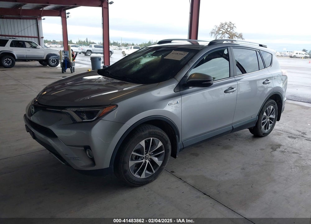 2017 TOYOTA RAV4 HYBRID XLE VIN: JTMRJREV7HD081256