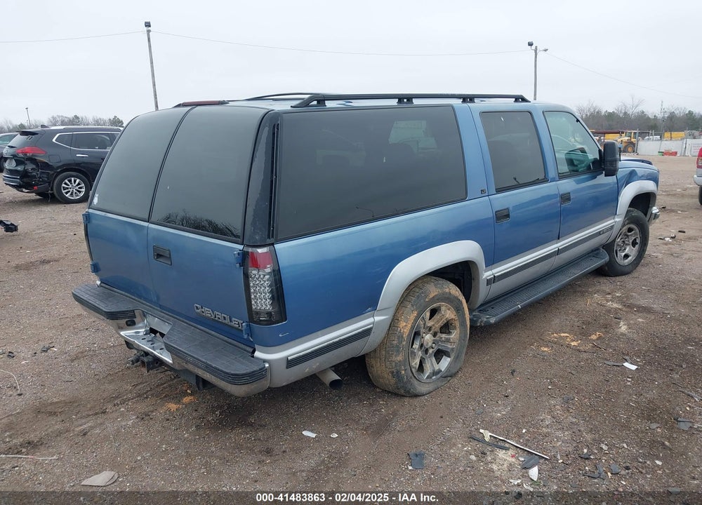 1996 CHEVROLET SUBURBAN K1500 VIN: 1GNFK16R4TJ323375