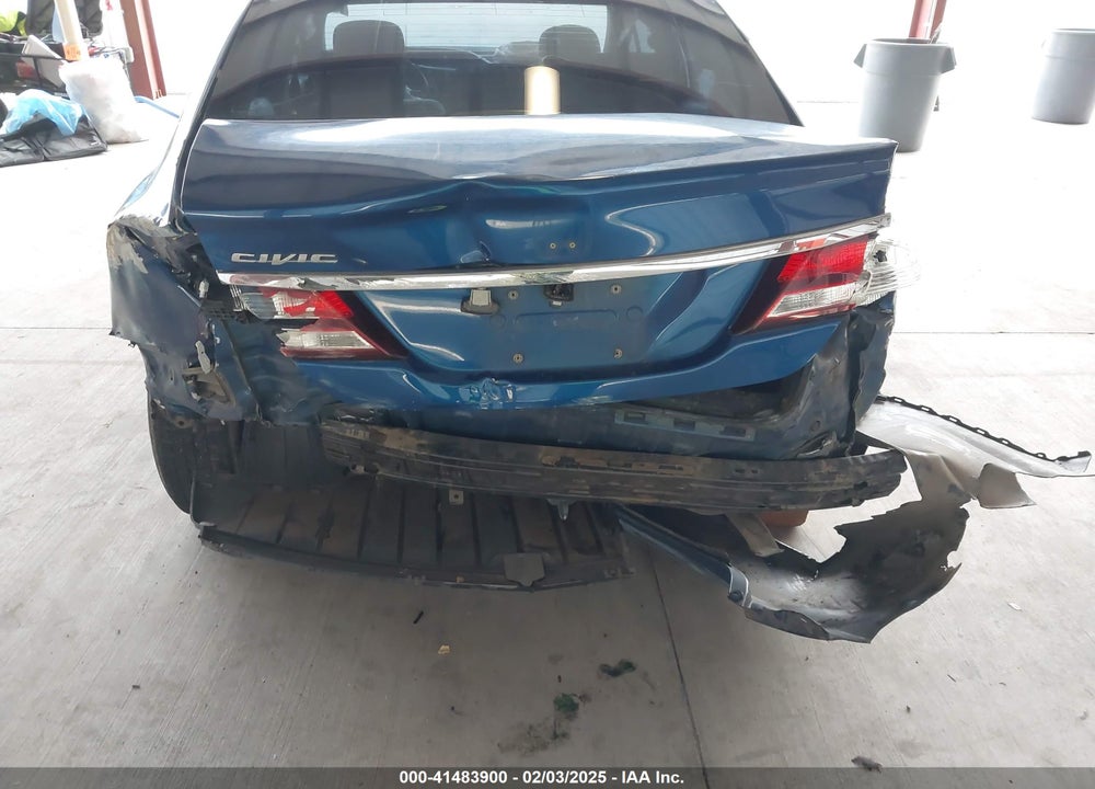 2014 HONDA CIVIC VIN: 19XFB2F58EE021261