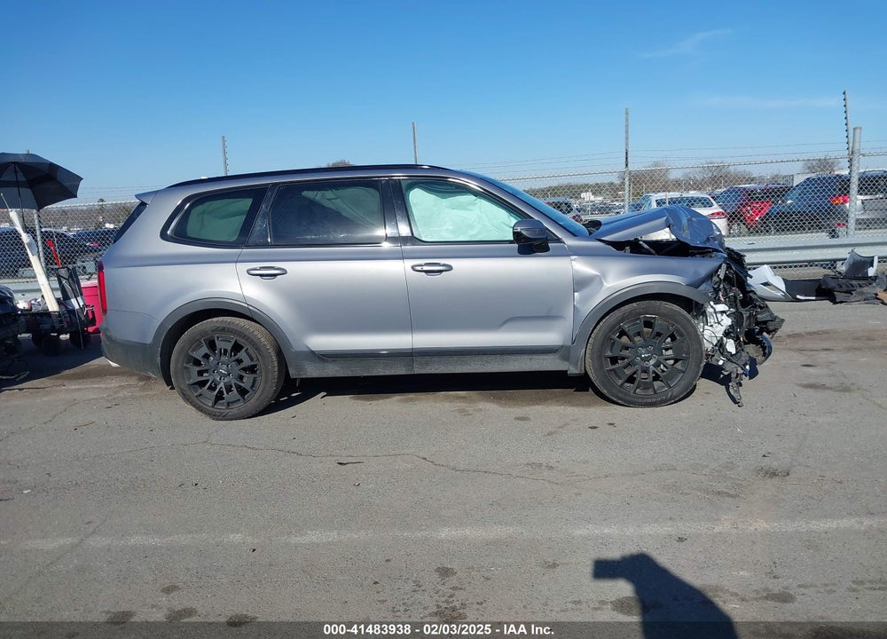 2022 KIA TELLURIDE VIN: 5XYP5DHCXNG201556