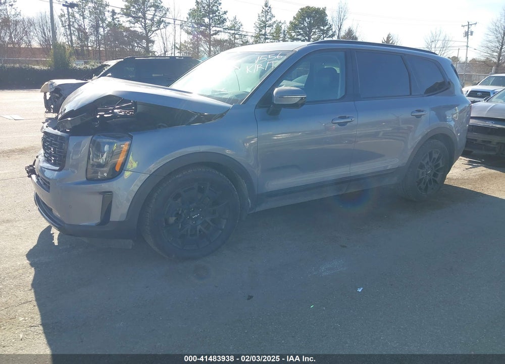 2022 KIA TELLURIDE VIN: 5XYP5DHCXNG201556