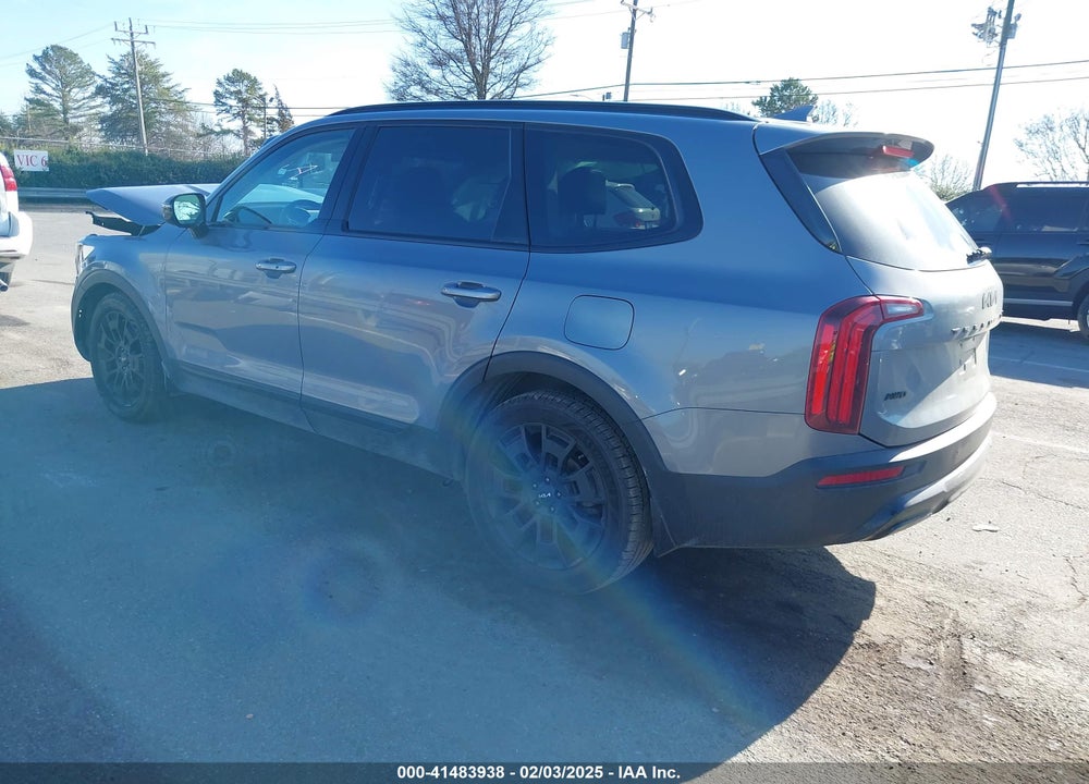 2022 KIA TELLURIDE VIN: 5XYP5DHCXNG201556
