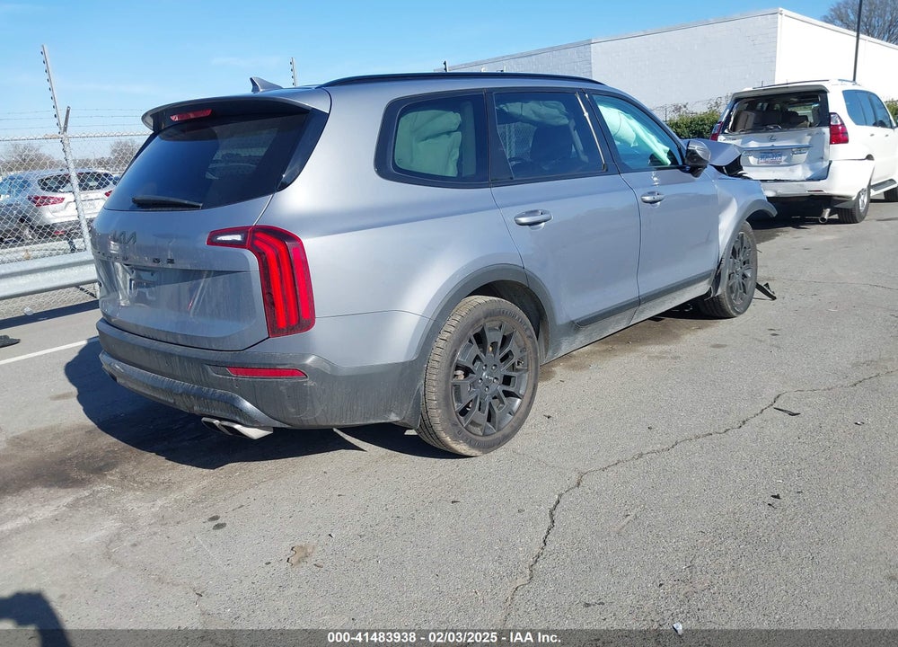 2022 KIA TELLURIDE VIN: 5XYP5DHCXNG201556