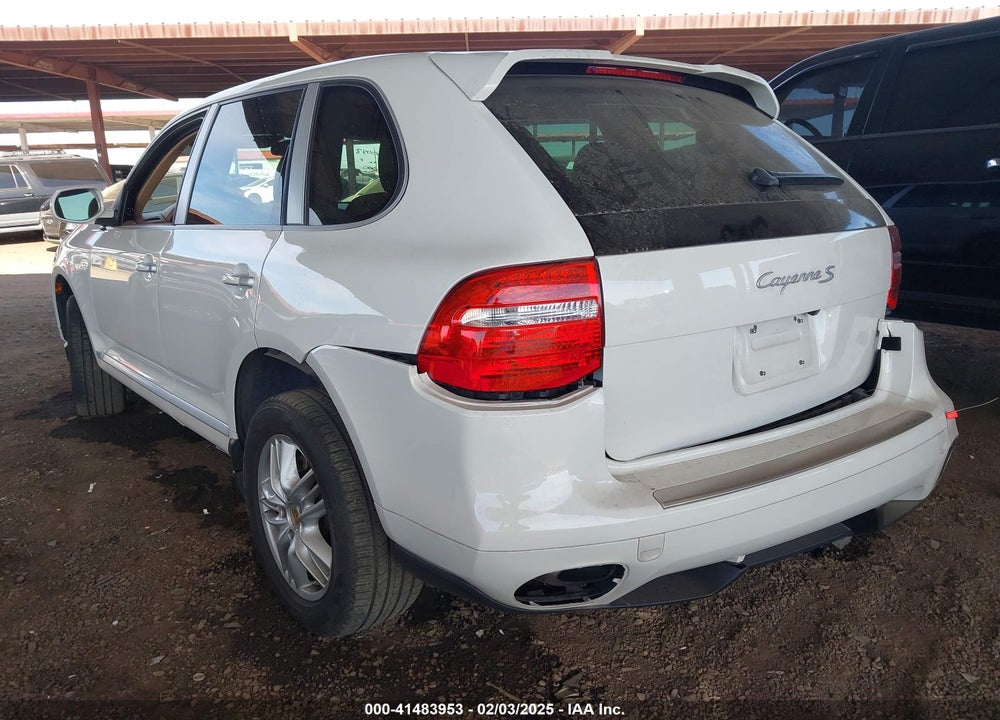 2008 PORSCHE CAYENNE VIN: WP1AB29P38LA45632
