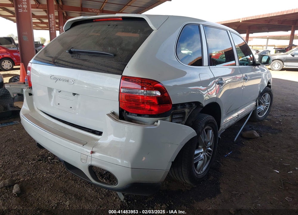 2008 PORSCHE CAYENNE VIN: WP1AB29P38LA45632