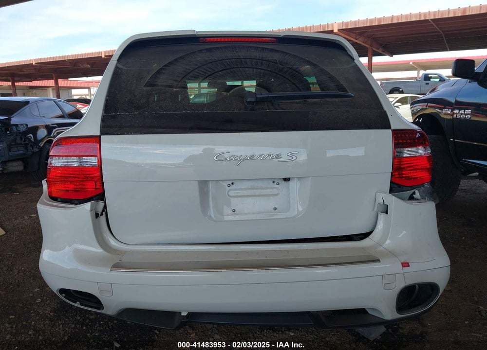 2008 PORSCHE CAYENNE VIN: WP1AB29P38LA45632