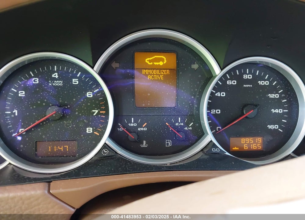 2008 PORSCHE CAYENNE VIN: WP1AB29P38LA45632