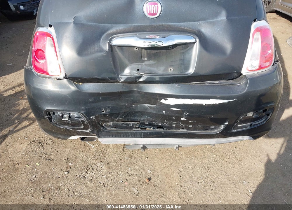 2012 FIAT 500 VIN: 3C3CFFBR1CT115955