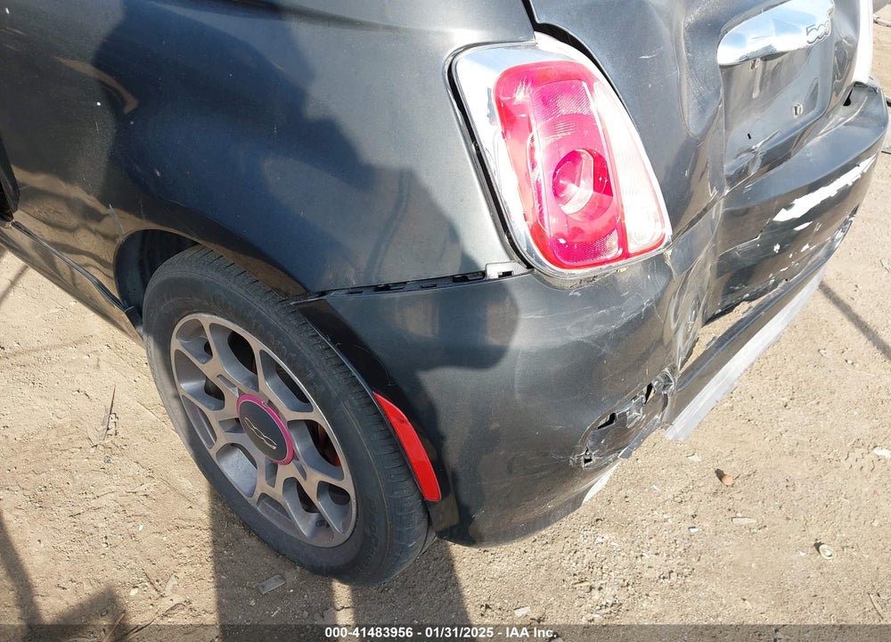 2012 FIAT 500 VIN: 3C3CFFBR1CT115955