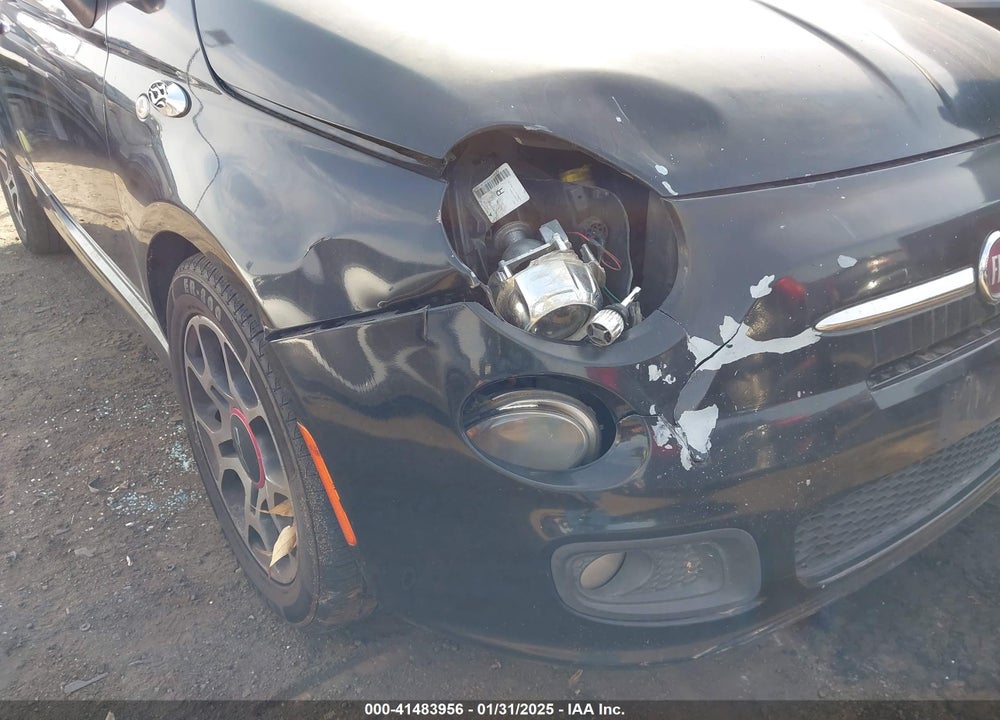 2012 FIAT 500 VIN: 3C3CFFBR1CT115955