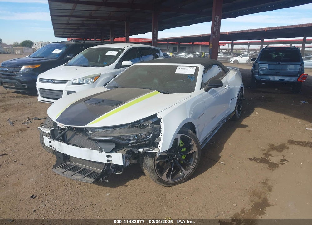 2021 CHEVROLET CAMARO VIN: 1G1FH3D74M0128266