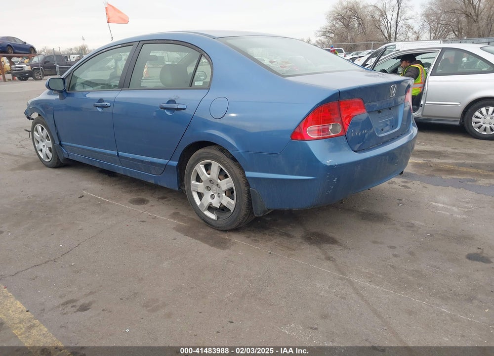 2008 HONDA CIVIC VIN: 1HGFA16508L069962