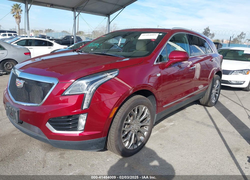 2017 CADILLAC XT5 LUXURY VIN: 1GYKNBRS5HZ164713