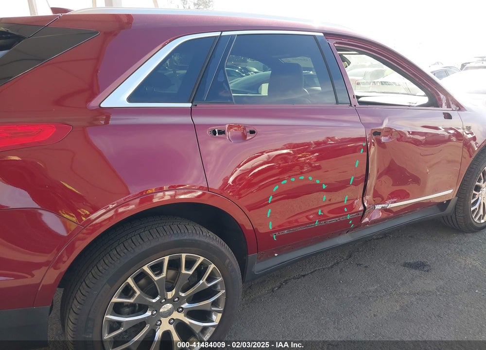 2017 CADILLAC XT5 LUXURY VIN: 1GYKNBRS5HZ164713