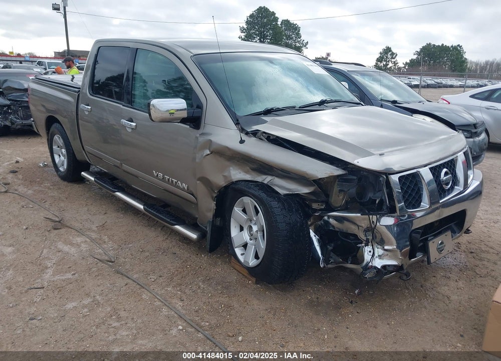 2006 NISSAN TITAN LE VIN: 1N6BA07A86N529385
