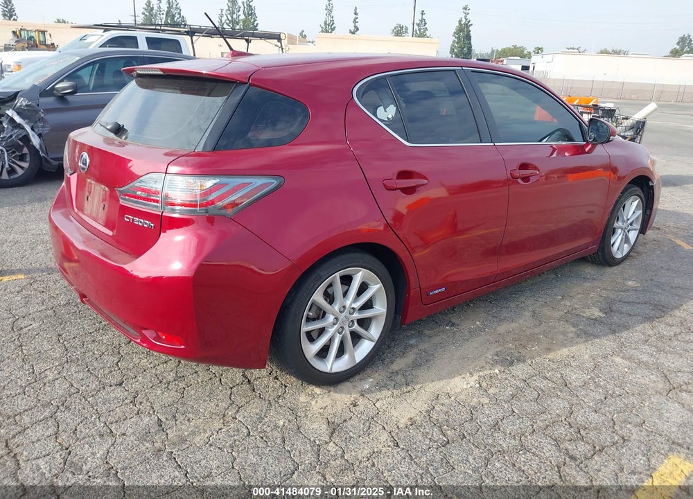 2011 LEXUS CT 200H PREMIUM VIN: JTHKD5BH6B2011006