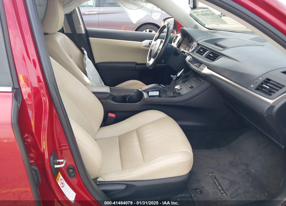 2011 LEXUS CT 200H PREMIUM VIN: JTHKD5BH6B2011006