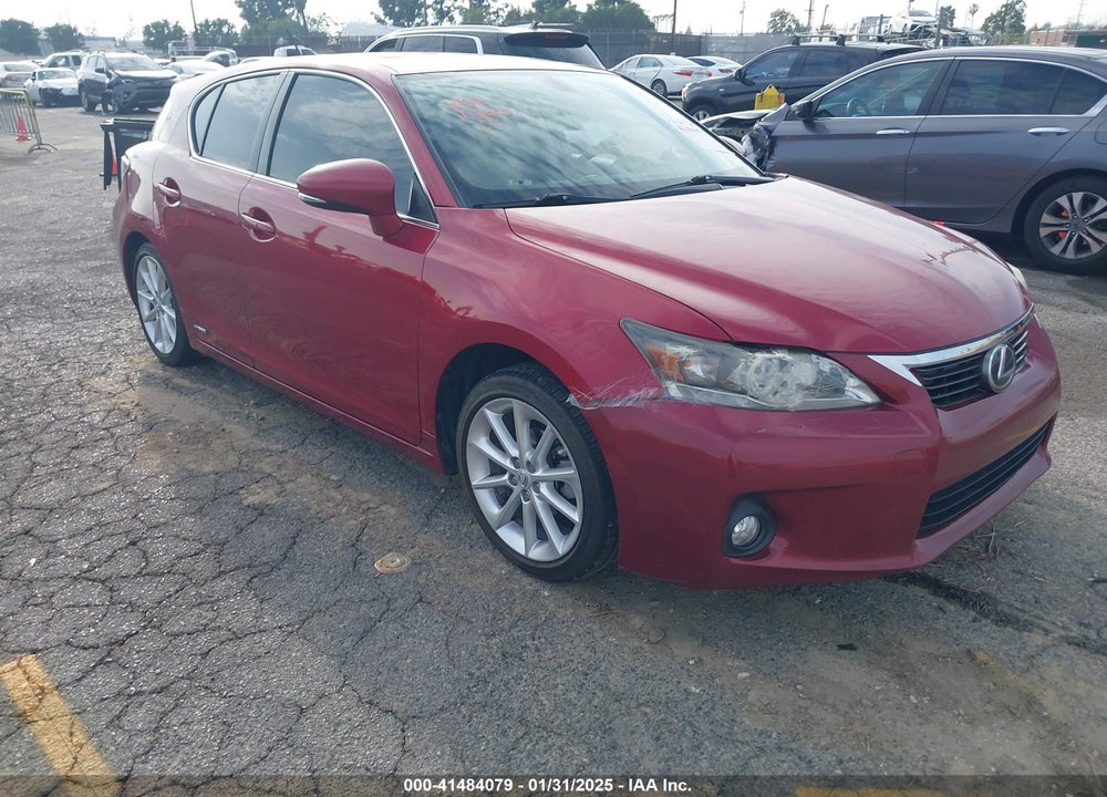 2011 LEXUS CT 200H PREMIUM VIN: JTHKD5BH6B2011006