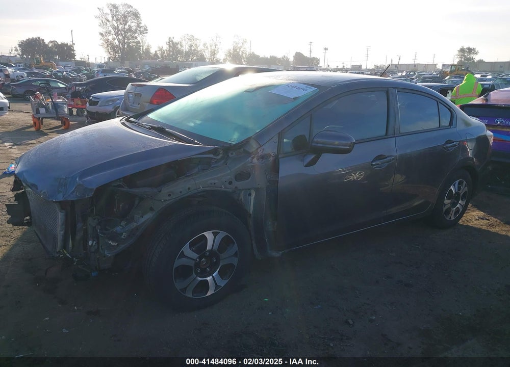2015 HONDA CIVIC HYBRID VIN: 19XFB4F31FE002109