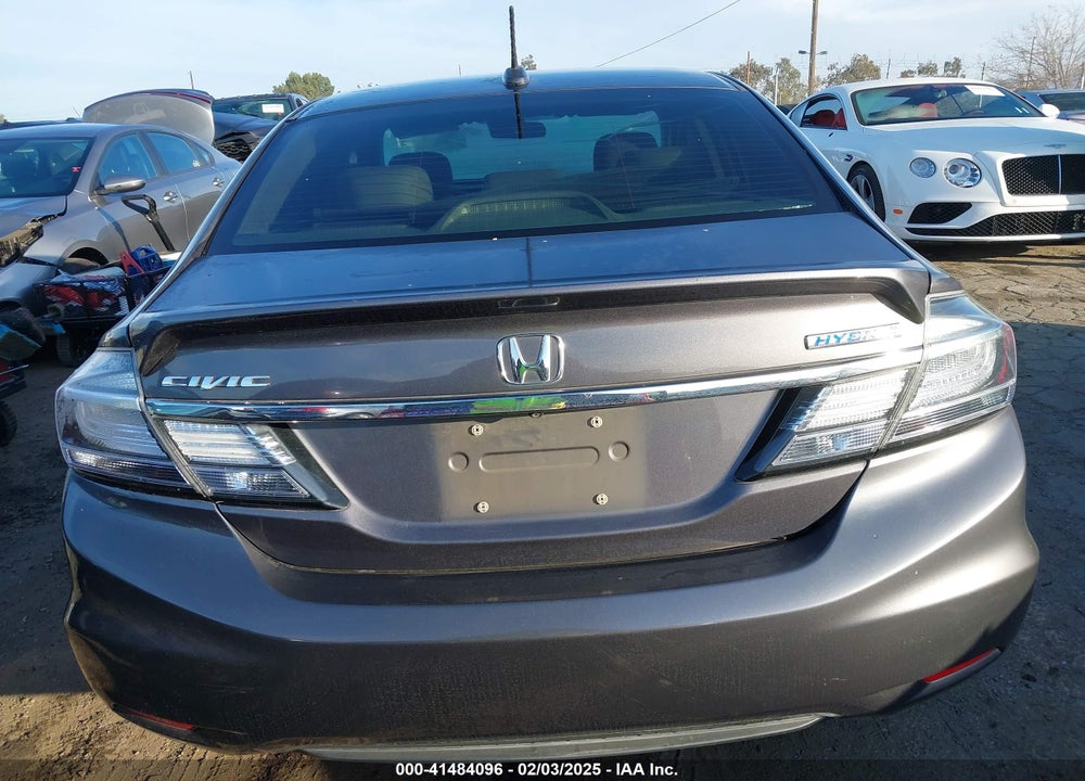 2015 HONDA CIVIC HYBRID VIN: 19XFB4F31FE002109