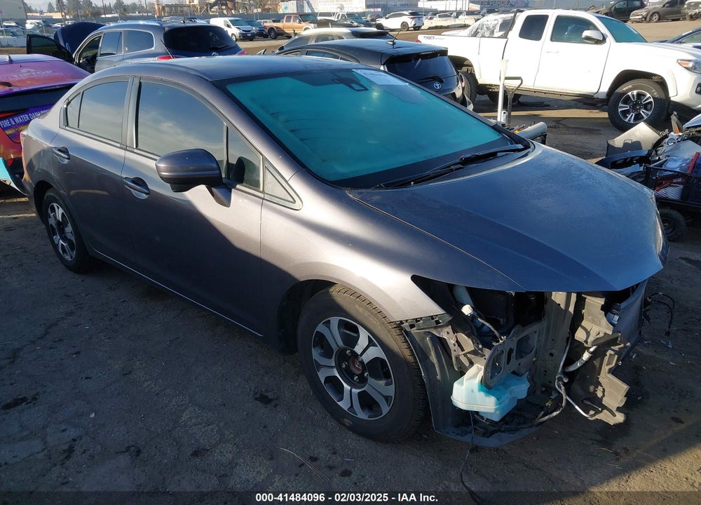 2015 HONDA CIVIC HYBRID VIN: 19XFB4F31FE002109