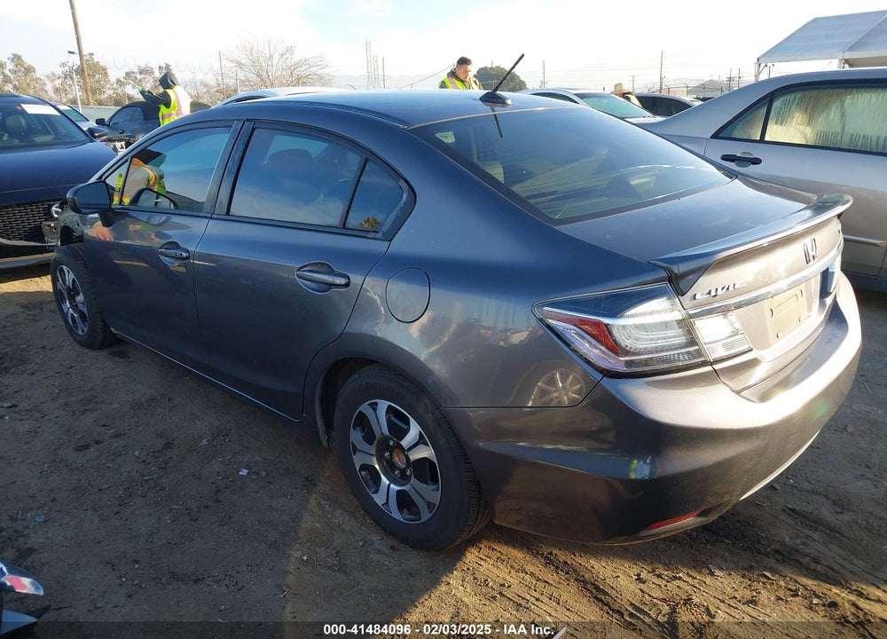 2015 HONDA CIVIC HYBRID VIN: 19XFB4F31FE002109